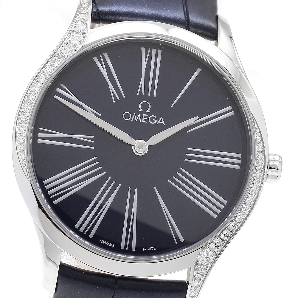 ☆極美品 オメガ デビル トレゾア レディース 【中古】