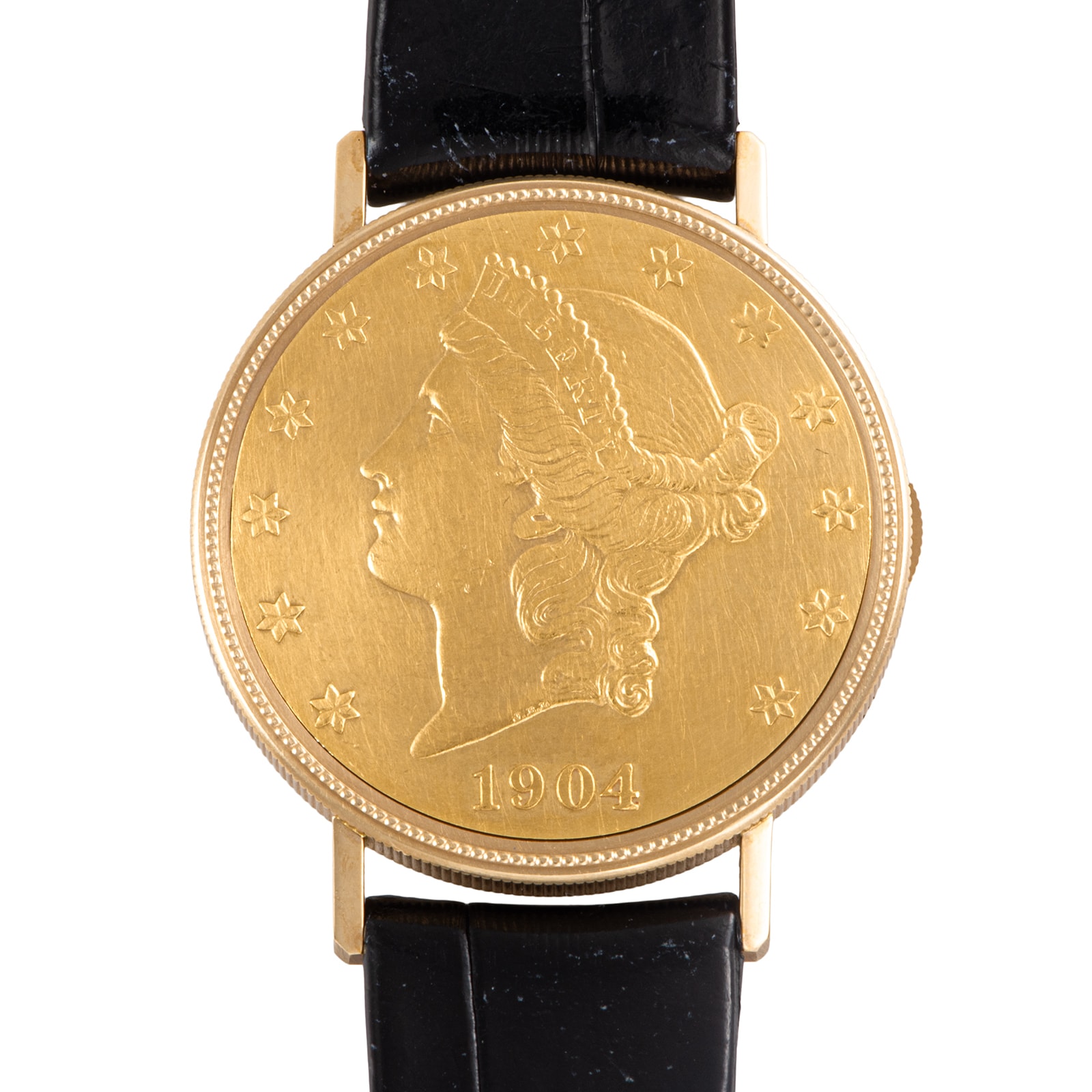VACHERON CONSTANTIN ヴァシュロン・コンスタンタン コインウォッチ メティエダール 1904年 K18YG【中古】
