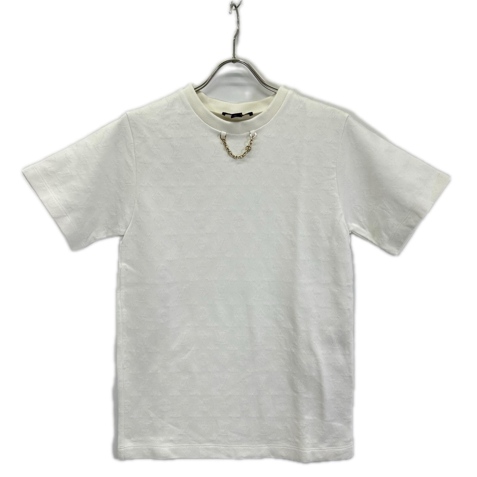 ルイヴィトン 24年製 FRTS21 モノグラムジャガード Tシャツ XS