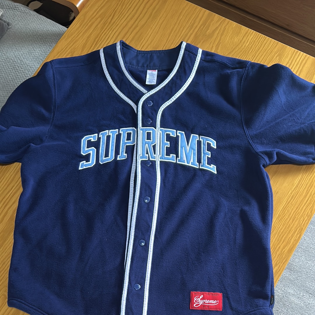 Supreme Polartec Baseball Jersey 