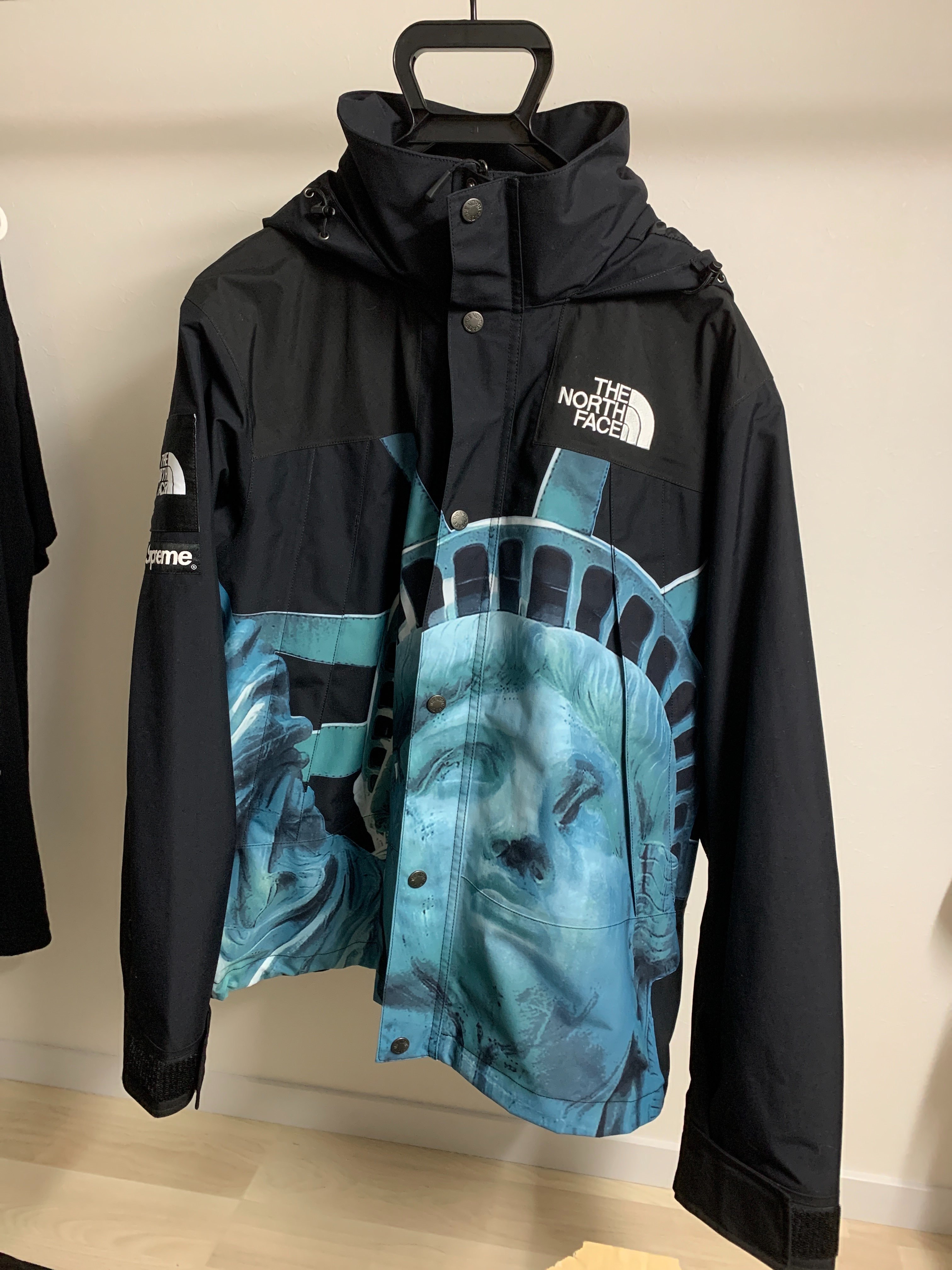 Supreme x The North Face Statue of Liberty Mountain Jacket "Black"