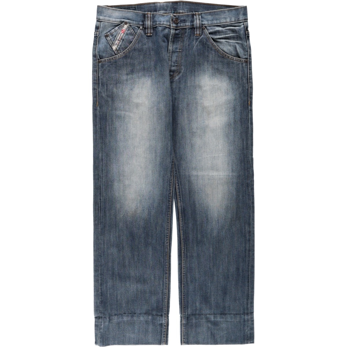 古着 ディーゼル DIESEL ストレートデニムパンツ イタリア製 メンズw37相当/eaa672190