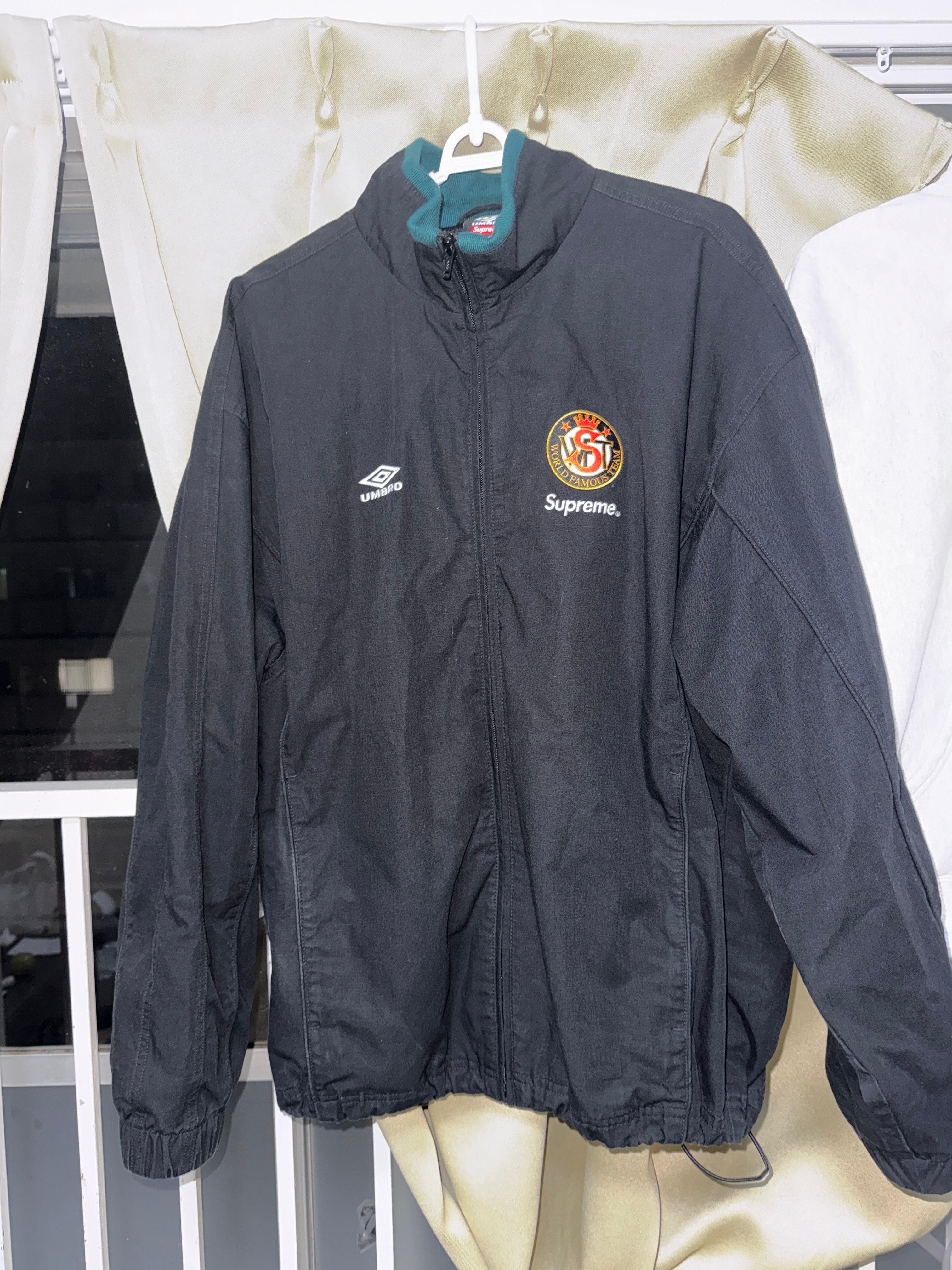 Supreme /Umbro Cotton Ripstop Track Jacket "Black"