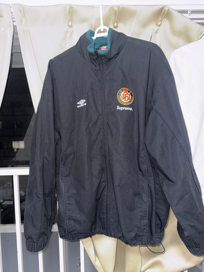 Supreme /Umbro Cotton Ripstop Track Jacket "Black"