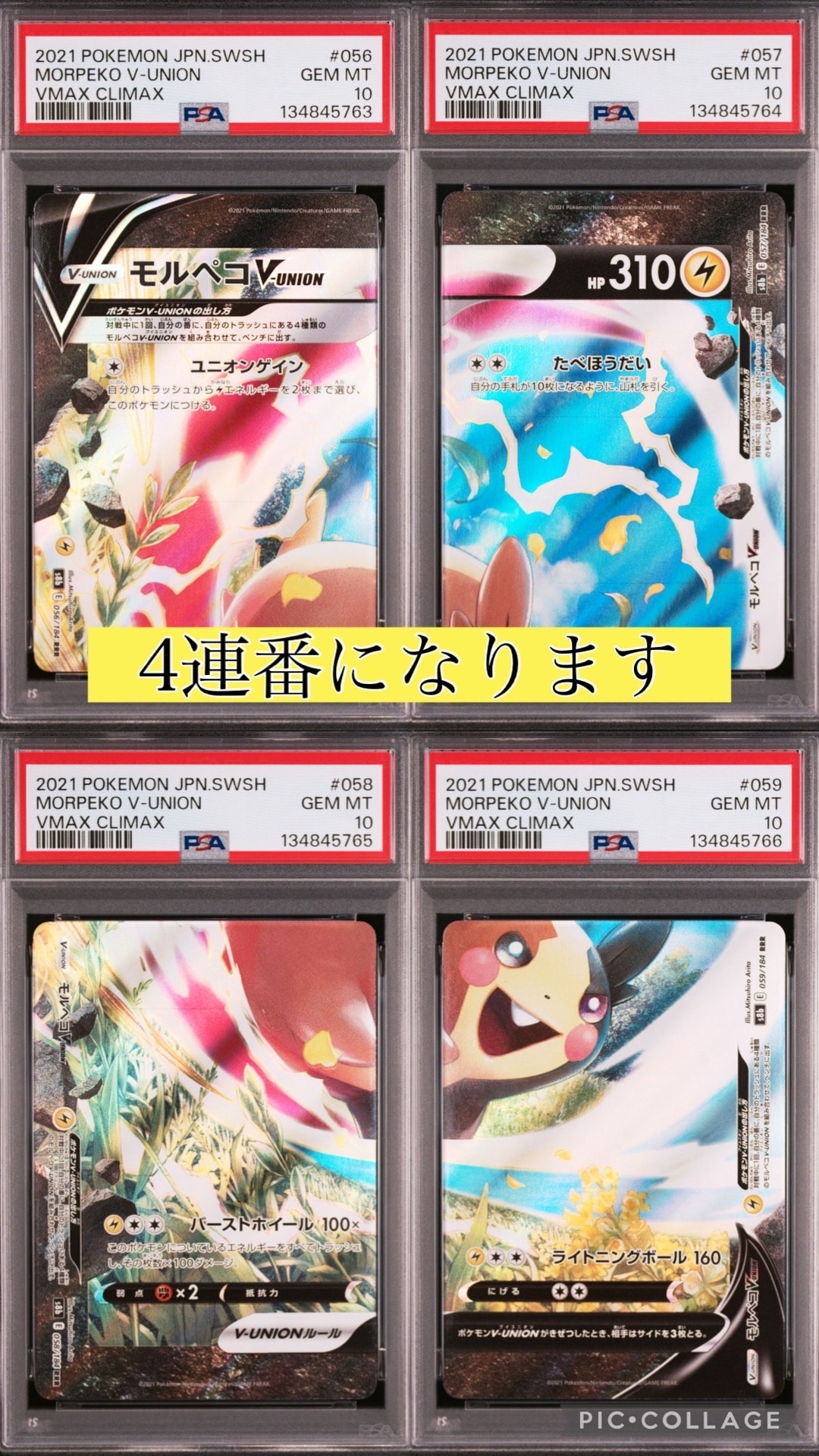 モルペコV-UNION RRR[s8b 056/184](ハイクラスパック「VMAXクライマックス」)