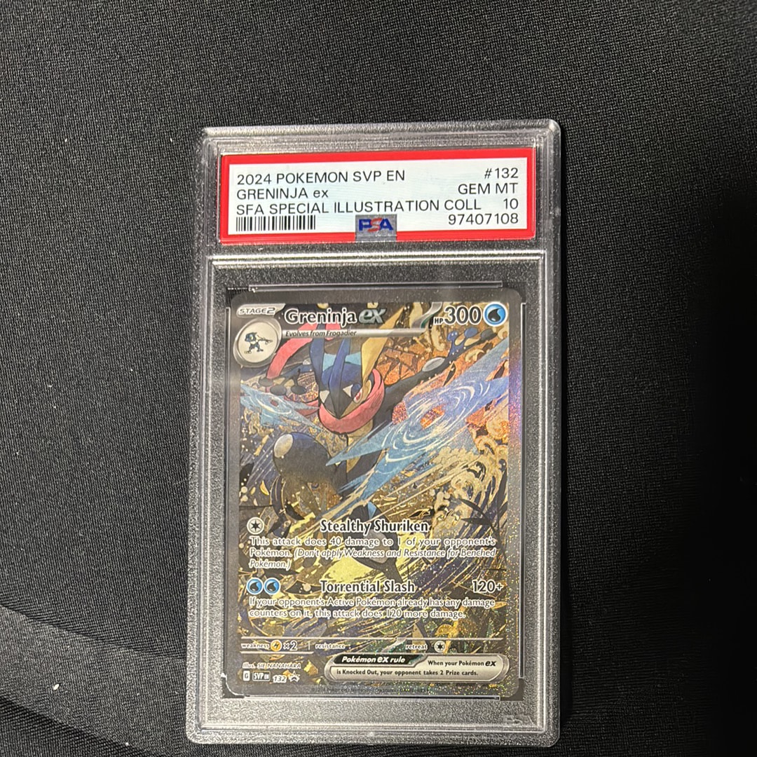 PSA10】ゲッコウガex P [SVP EN 132]【英語版】(スカーレット