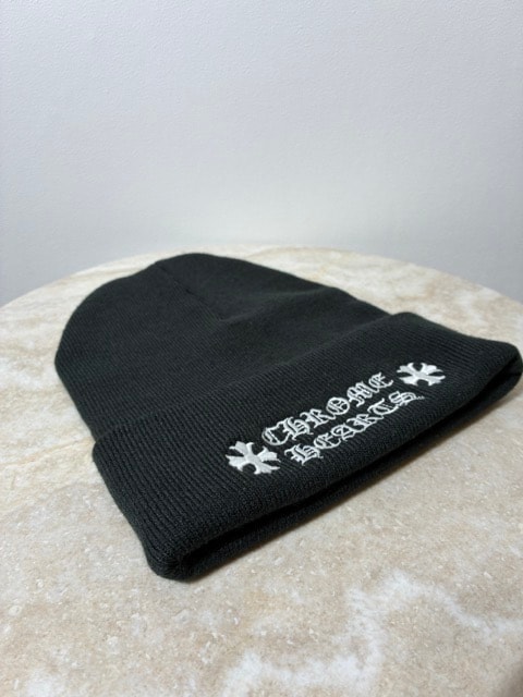 Chrome Hearts Wool Watch Cap Logo Embroidery Beanie "Black"