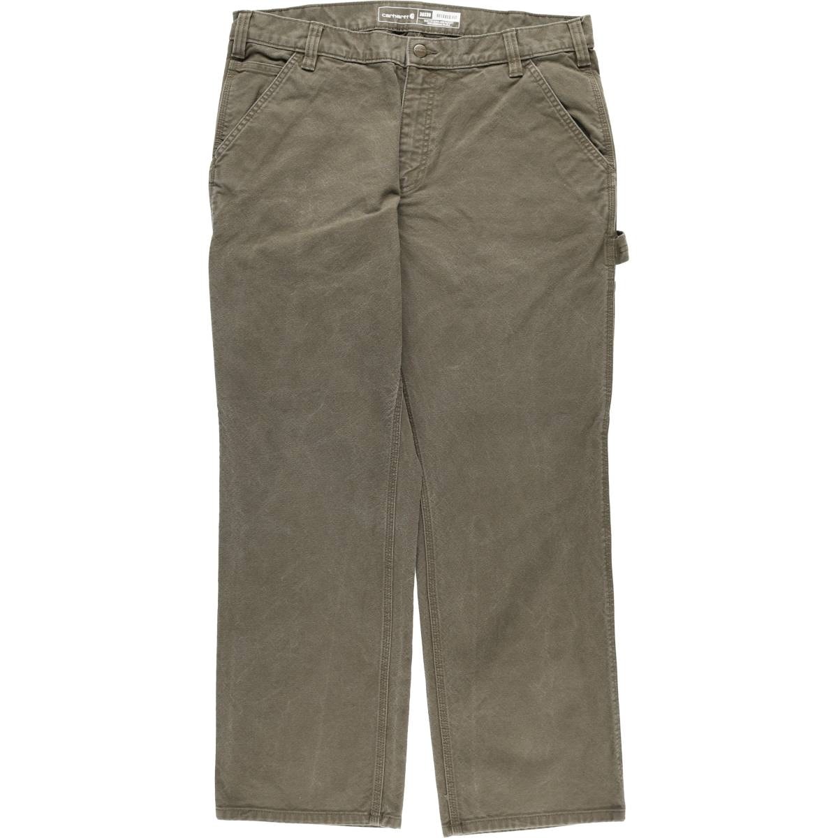 古着 カーハート Carhartt RELAXED FIT ダックペインターパンツ メンズw37相当/eaa495639