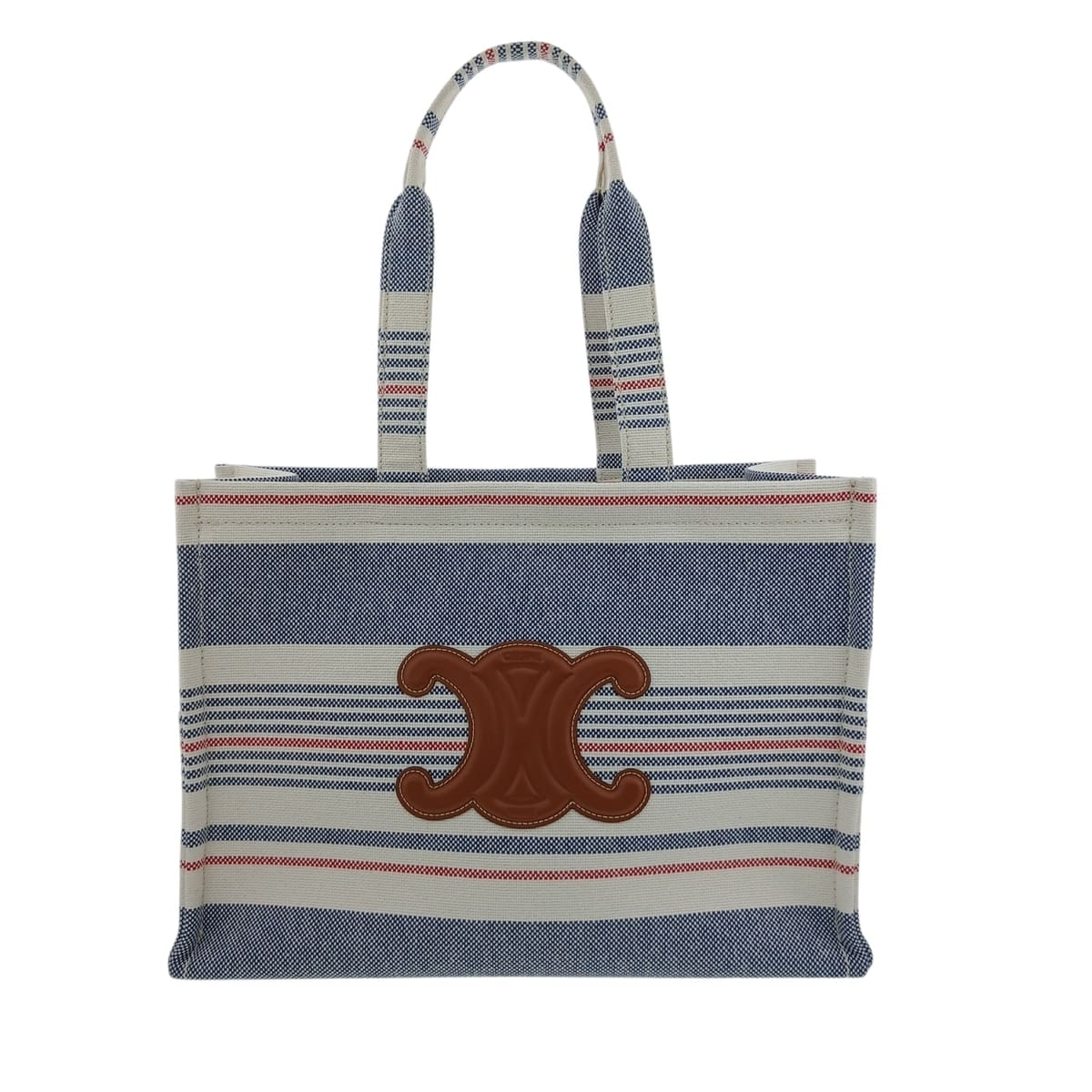 CELINE セリーヌ カバタイス ラージ トートバッグ 196762 キャンバス  レディース【中古】