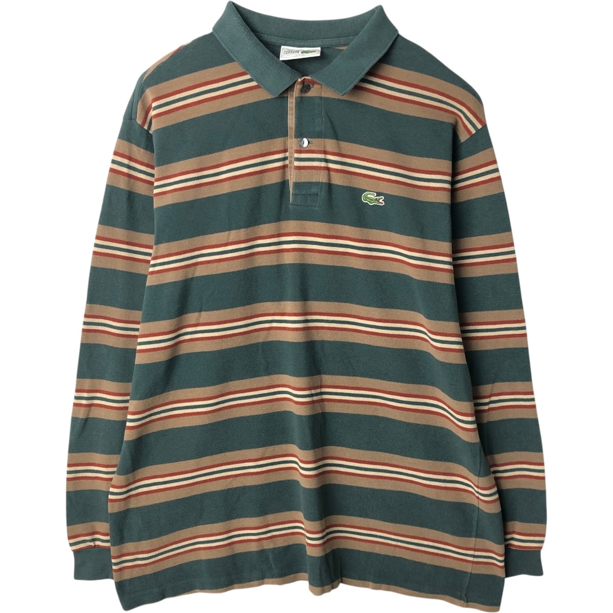 80年代初期 フレラコ ロングスリーブ ベージュ サイズ6 LACOSTE 84800c0a11fd1785d352e579c2da49