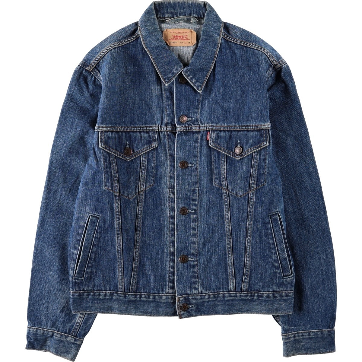 古着 00年代 リーバイス Levi's 70550-0414 ユーロモデル デニムジャケット Gジャン メンズM相当/eaa675259