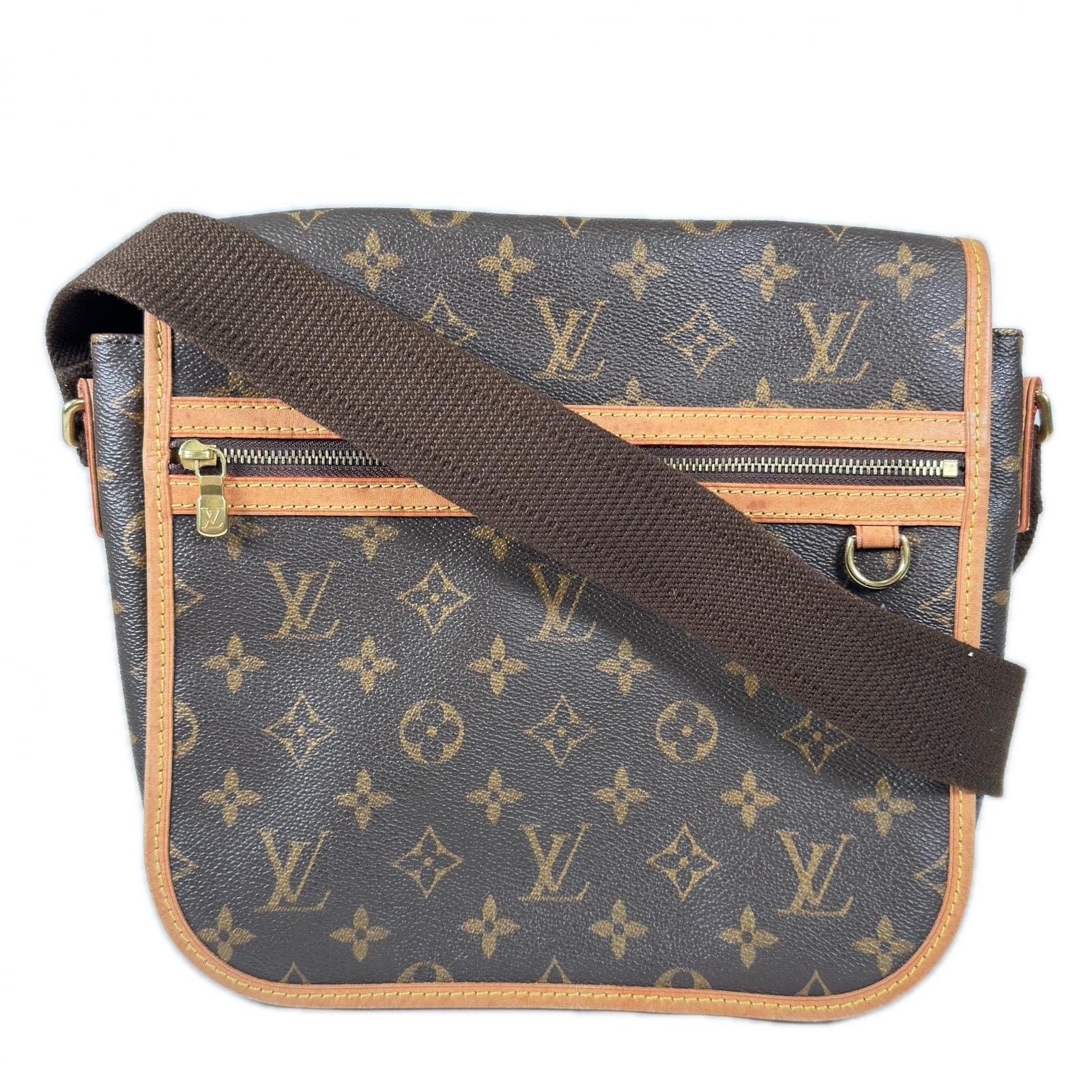 LOUIS VUITTON ルイ・ヴィトン メッセンジャー PM ボスフォール ショルダーバッグ ブラウン モノグラムキャンバス メンズ ユニセックス レディース