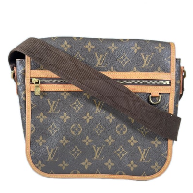 LOUIS VUITTON ルイ・ヴィトン メッセンジャー PM ボスフォール ショルダーバッグ ブラウン モノグラムキャンバス メンズ ユニセックス レディース