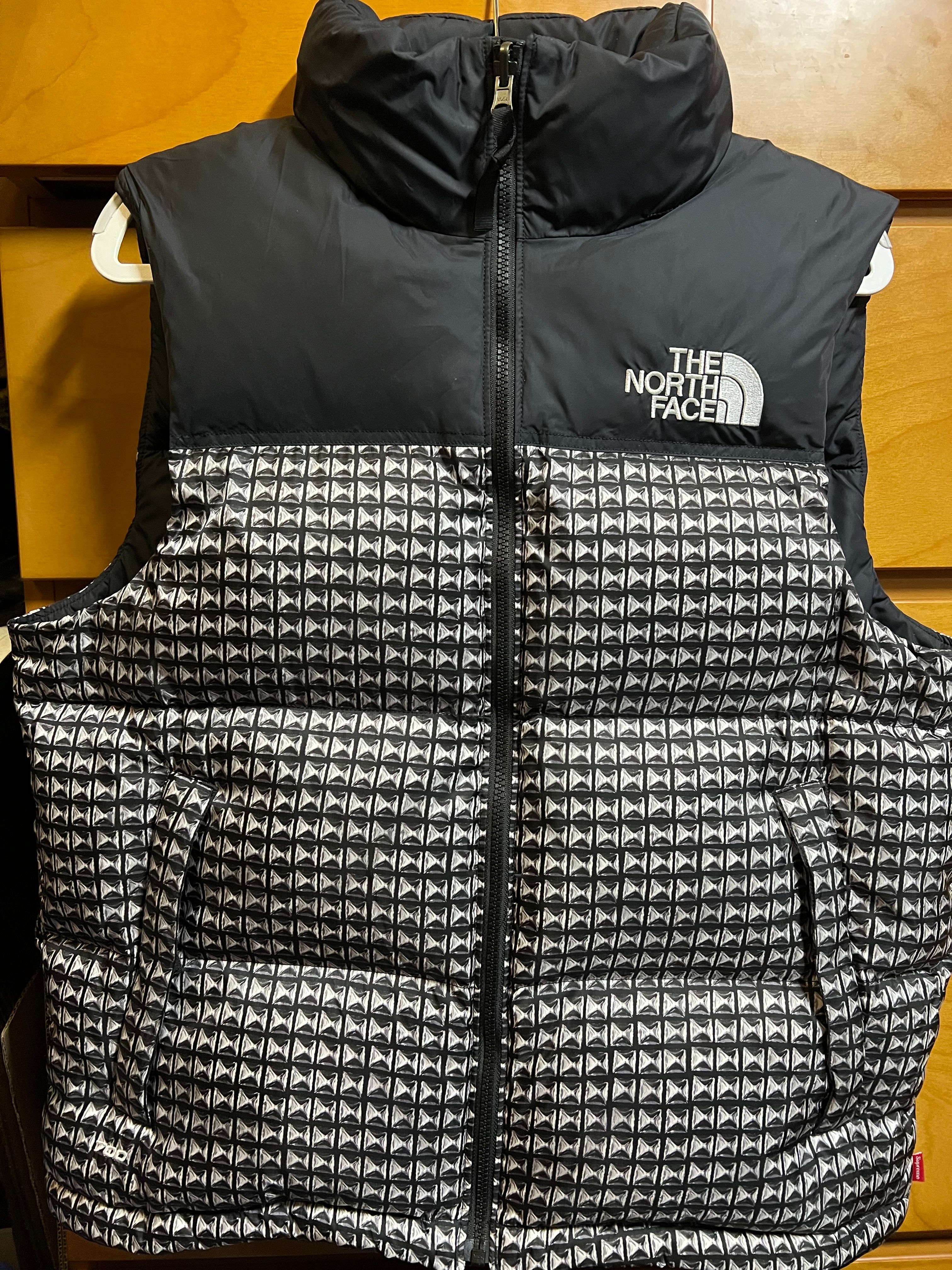 Supreme x The North Face Studded Nuptse Vest "Black"