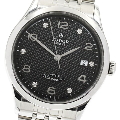 ★保 チュードル 1926 デイト 6Pダイヤ 91550 メンズ 【中古】