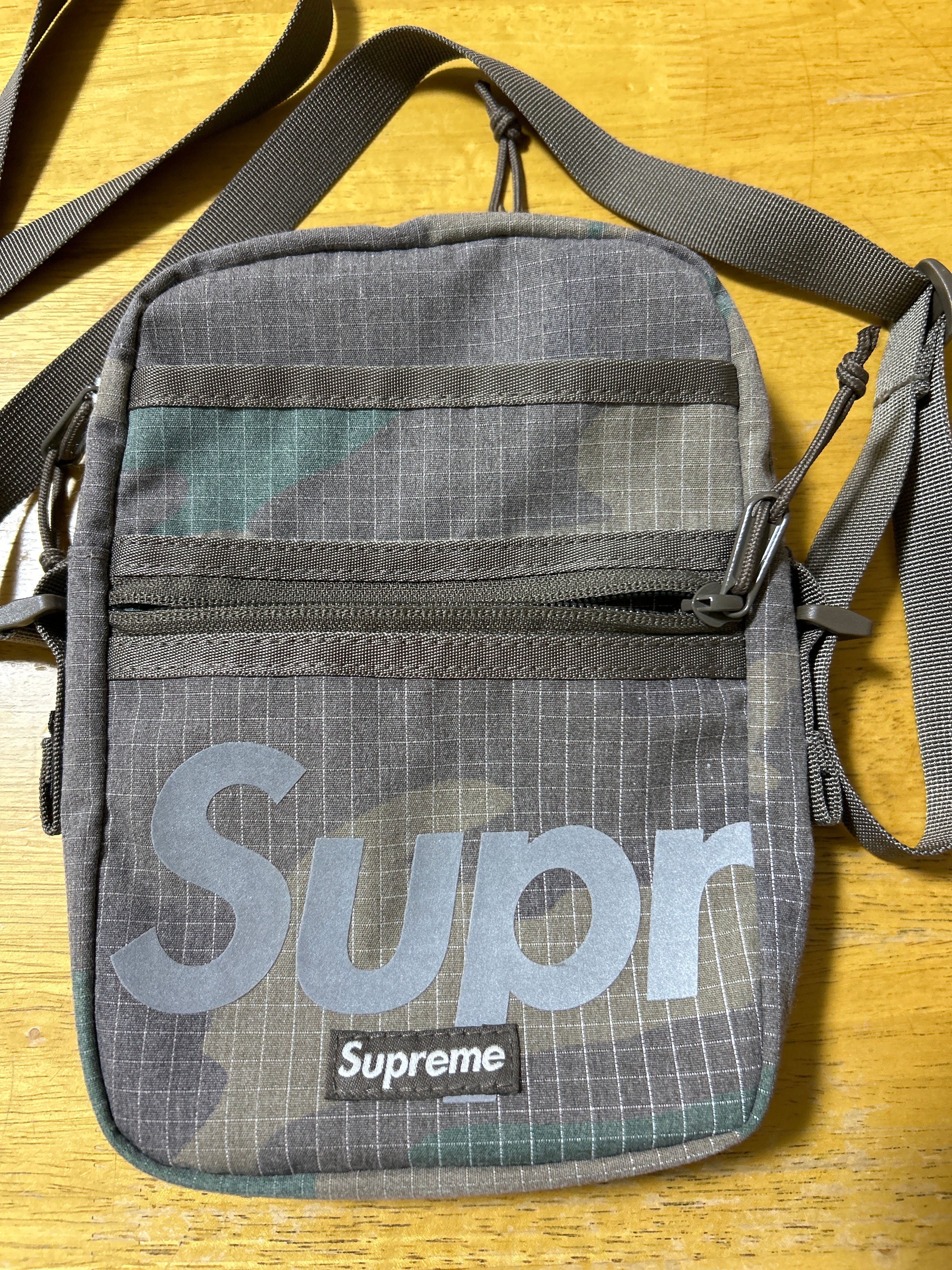 Supreme Shoulder Bag "Woodland Camo" (24SS)
