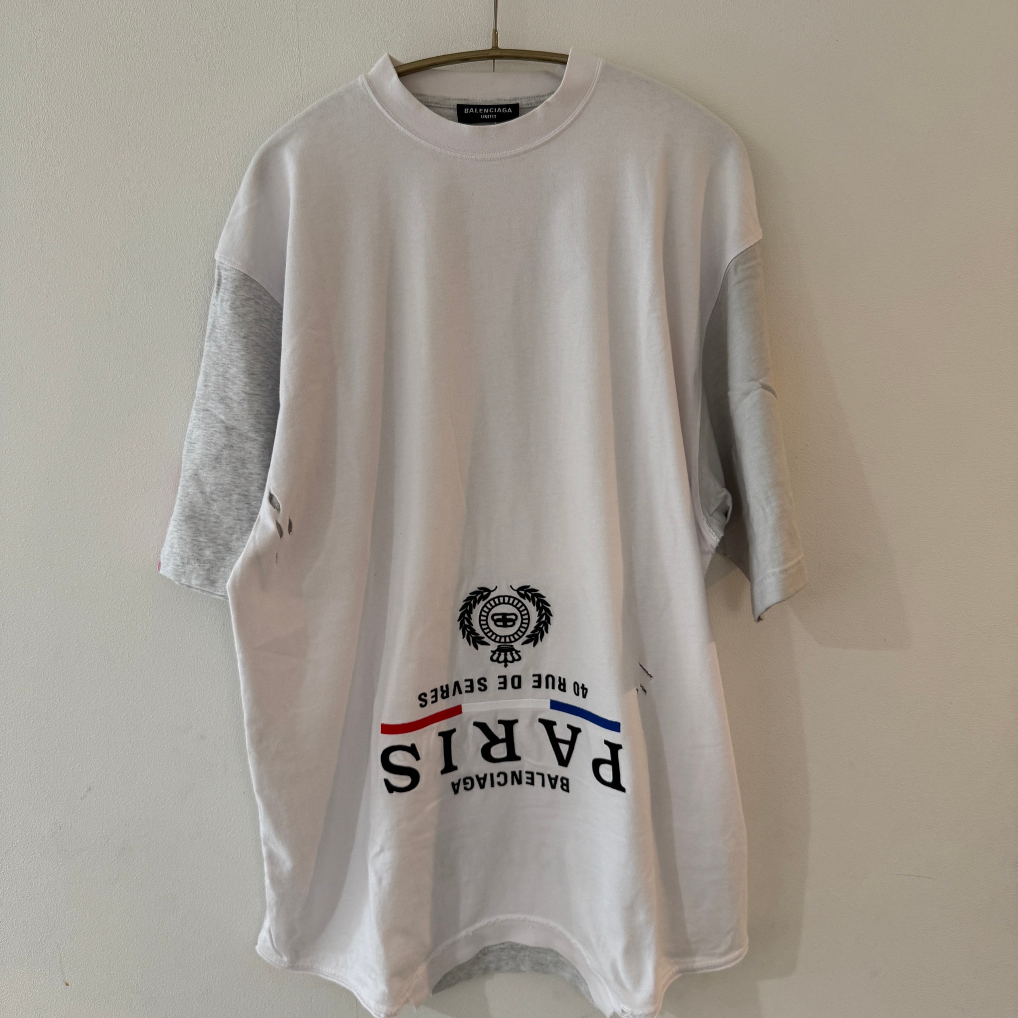 バレンシアガ ドッキングTシャツ