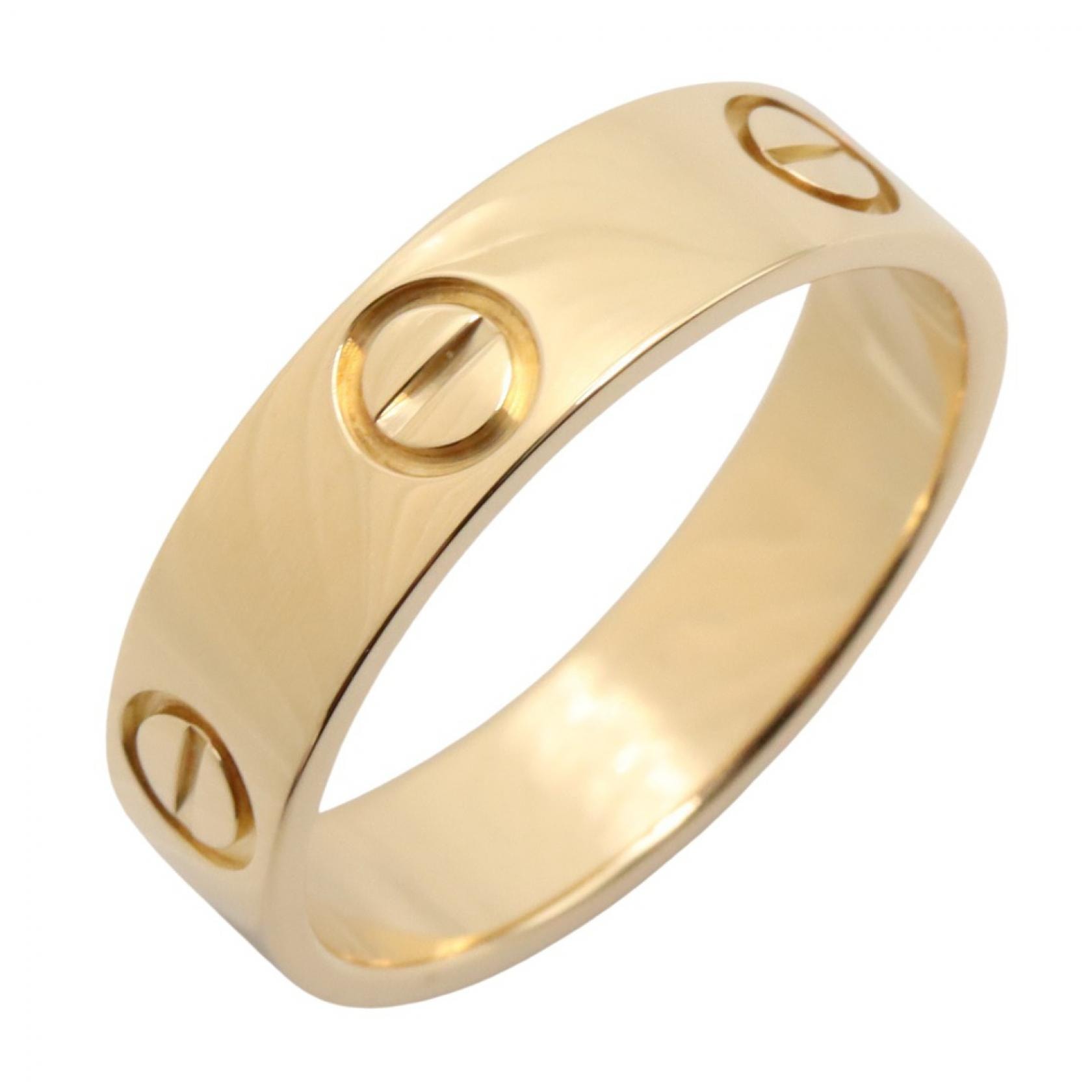 カルティエ CARTIER ラブリング リング・指輪 ジュエリー K18(イエローゴールド) メンズ レディース ゴールド系 【中古】