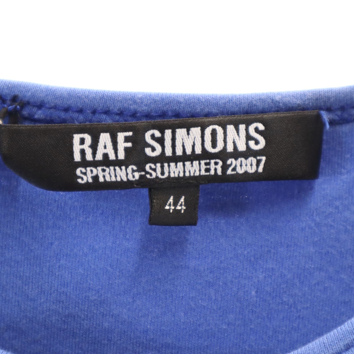 C (やや傷や汚れあり)】RAF SIMONS ラフシモンズ 2007ss カットオフ