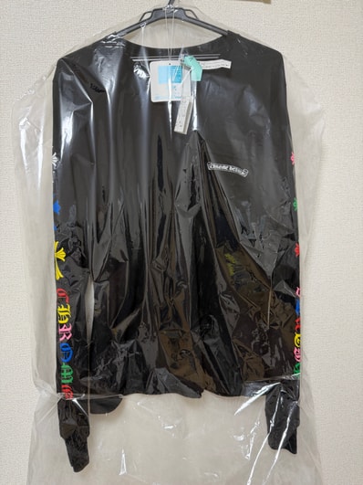 Chrome Hearts Cemetery Cross L/S T-Shirt "Black/Multicolor"