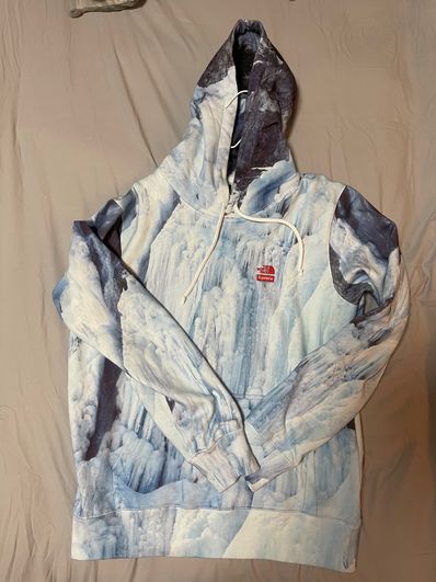 Supreme x The North Face Ice Climb Hooded Sweatshirt "Multi"