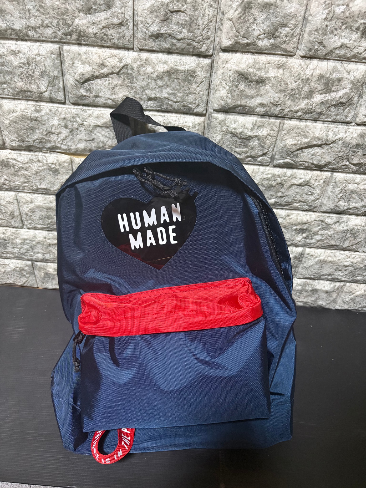 HUMAN MADE Backpack "Navy"