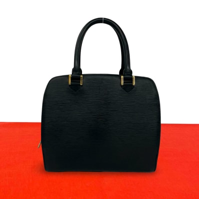 LOUIS VUITTON ルイヴィトン ポンヌフ エピ レザー ハンドバッグ ブラック
02075