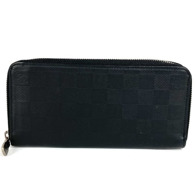 ルイヴィトン LOUIS VUITTON ジッピー ウォレット ヴェルティカル N63548 ダミエアンフィニ ロングウォレット ラウンドファスナー 長財布 ダミエアンフィニレザー オニキス ブラック
