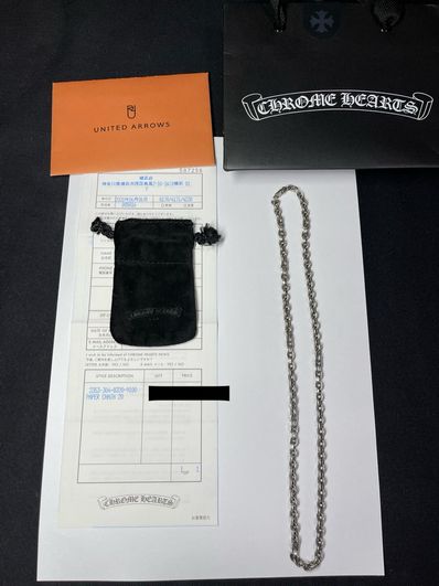 クロムハーツ PAPER CHAIN 20 ペーパーチェーン 20インチ