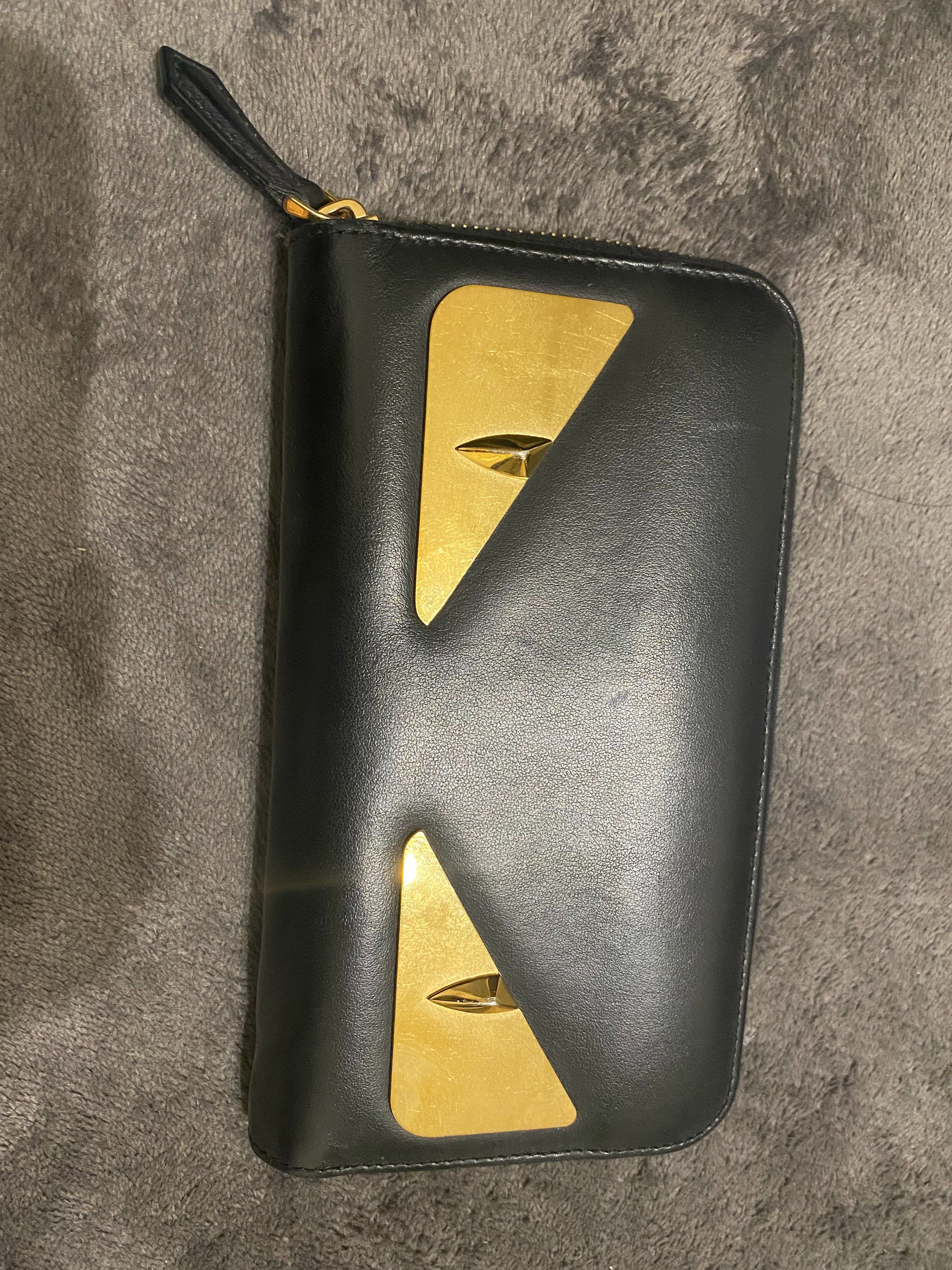 FENDI モンスター ジップアラウンド長財布