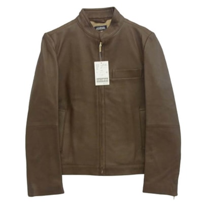 JOURNAL STANDARD ジャーナルスタンダード レザージャケット 2-2040-0601-3 レザー シングル ライダースジャケット ブラウン系【美品】【中古】