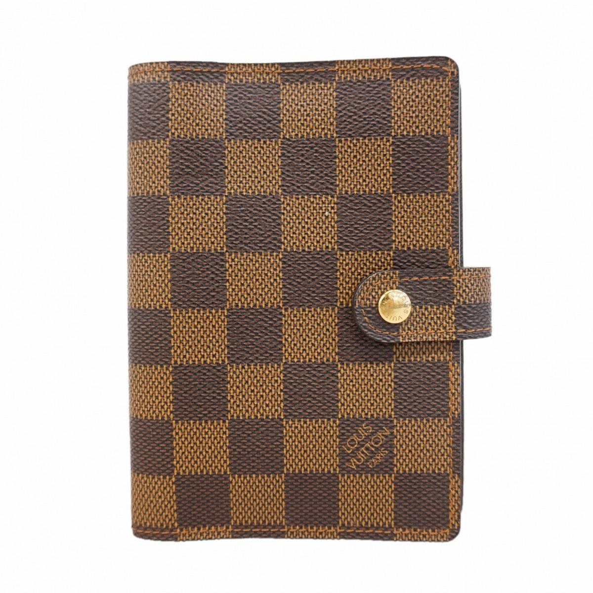 【6gd5349】ルイヴィトン 手帳カバー ダミエ アジェンダPM R20700 エベヌ【中古】メンズ レディース ユニセックス