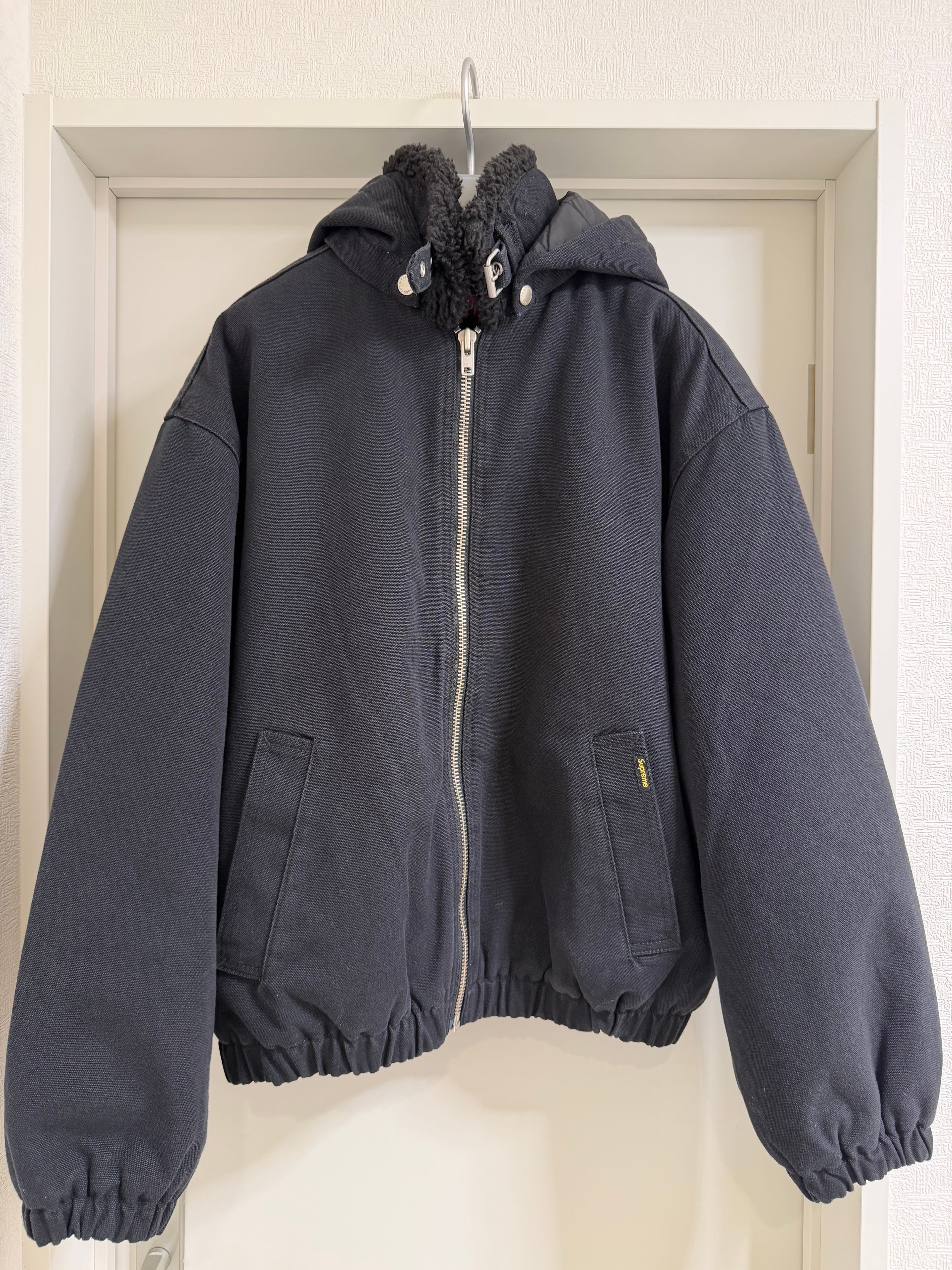 Supreme Woven Stripe Hooded Jacket 