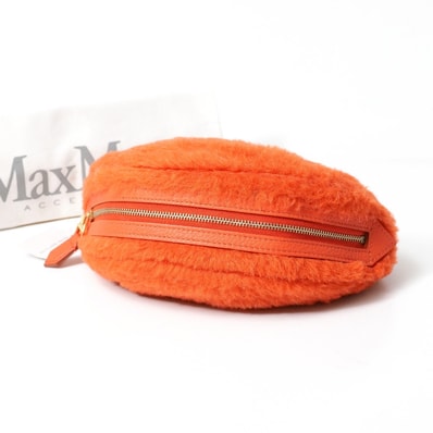 ■未使用品■MAX MARA マックスマーラ クラッチバッグ CAMELUXE テディベア イタリア製 20260325/RA8724