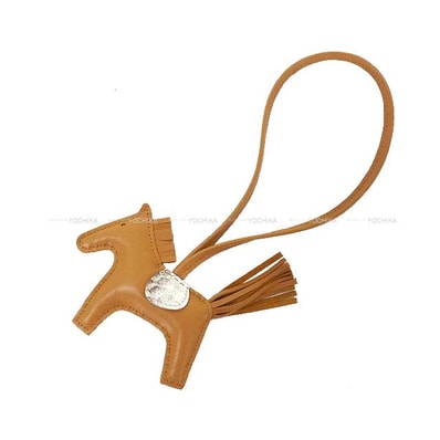 HERMES エルメス バッグチャーム ロデオ PM タッチ セサミ (セザム)/ヒマラヤ アニョーミロ(ラム)/クロコダイルニロティカスマット K刻印 新品