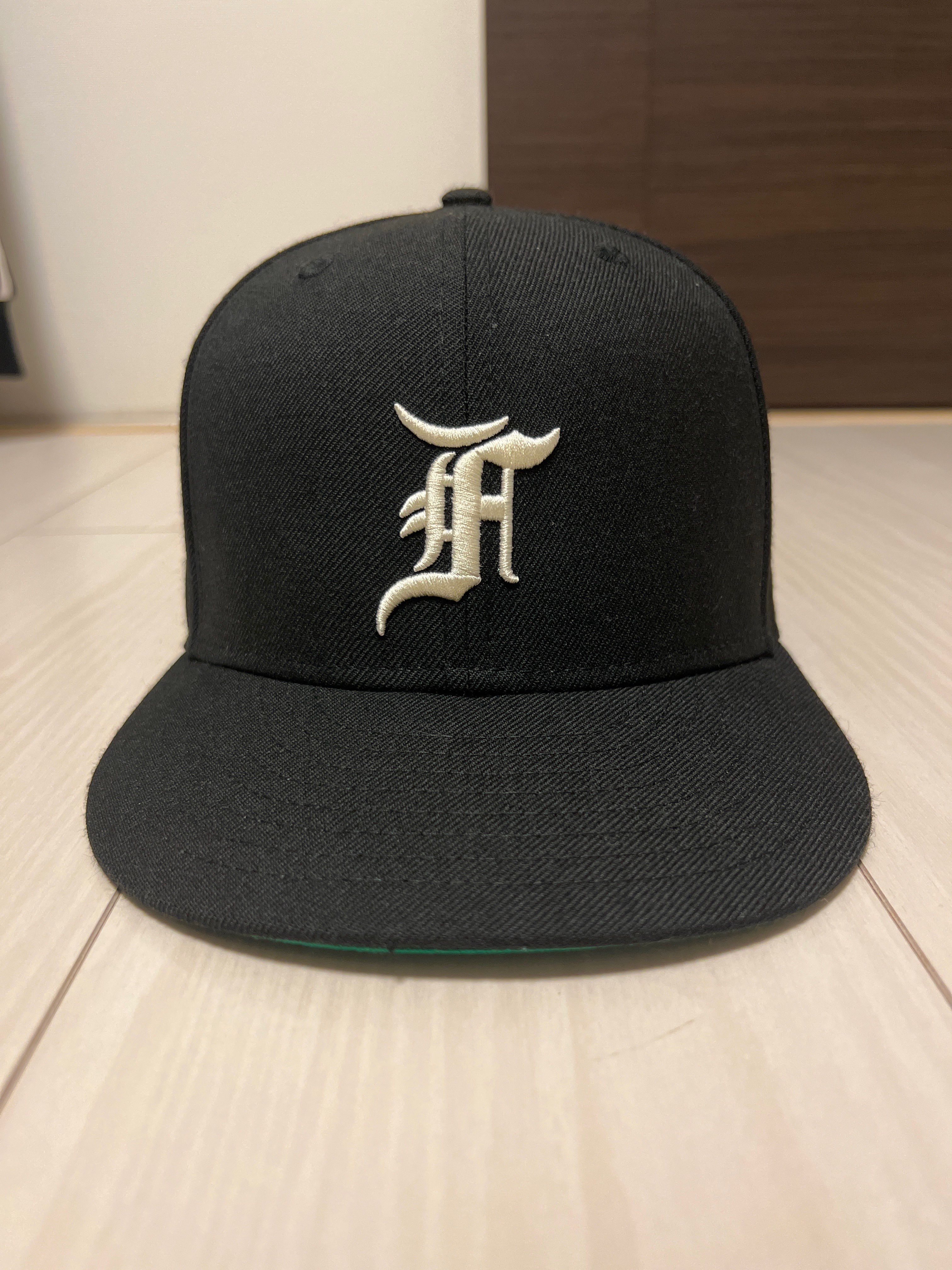 NEW ERA FEAR OF GOD ESSENTIALS 59FIFTY F LOGO Under Visor "Black"