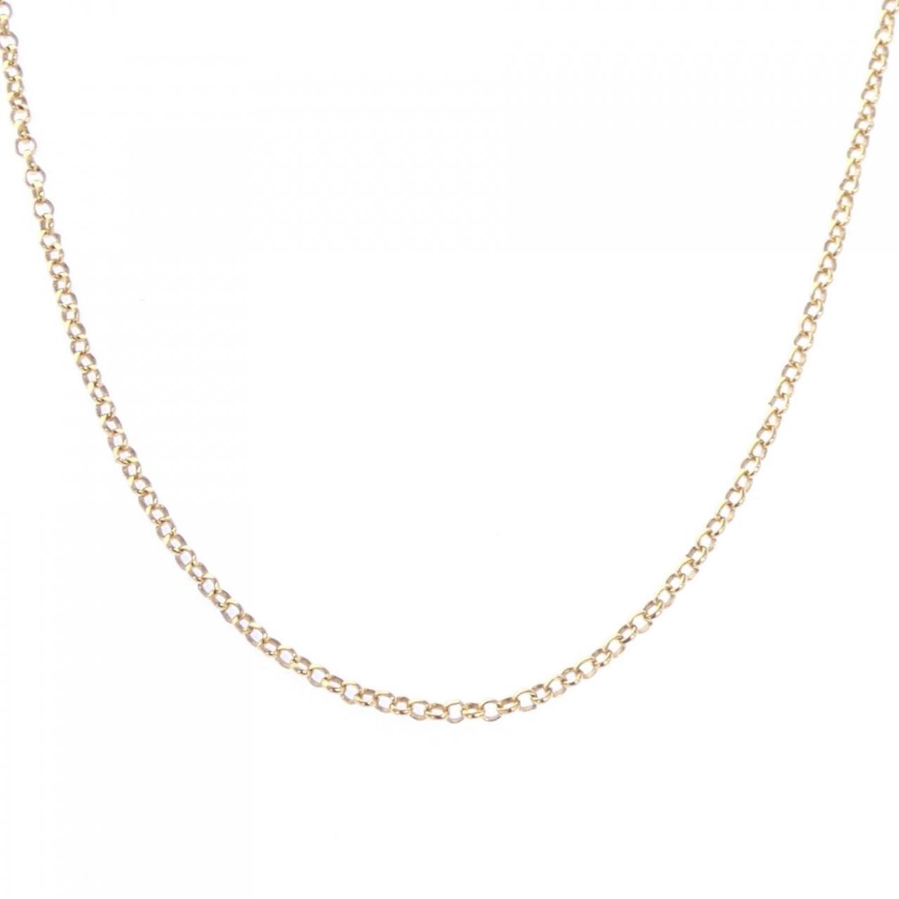 Chrome Hearts 22K Roll Chain Necklace "Yellow Gold"