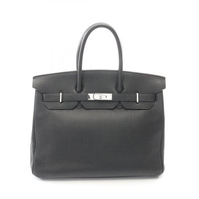 エルメス HERMES バーキン35 ハンドバッグ バッグ レザー トゴ □G刻印(2003年製造) レディース ブラック系 【中古】