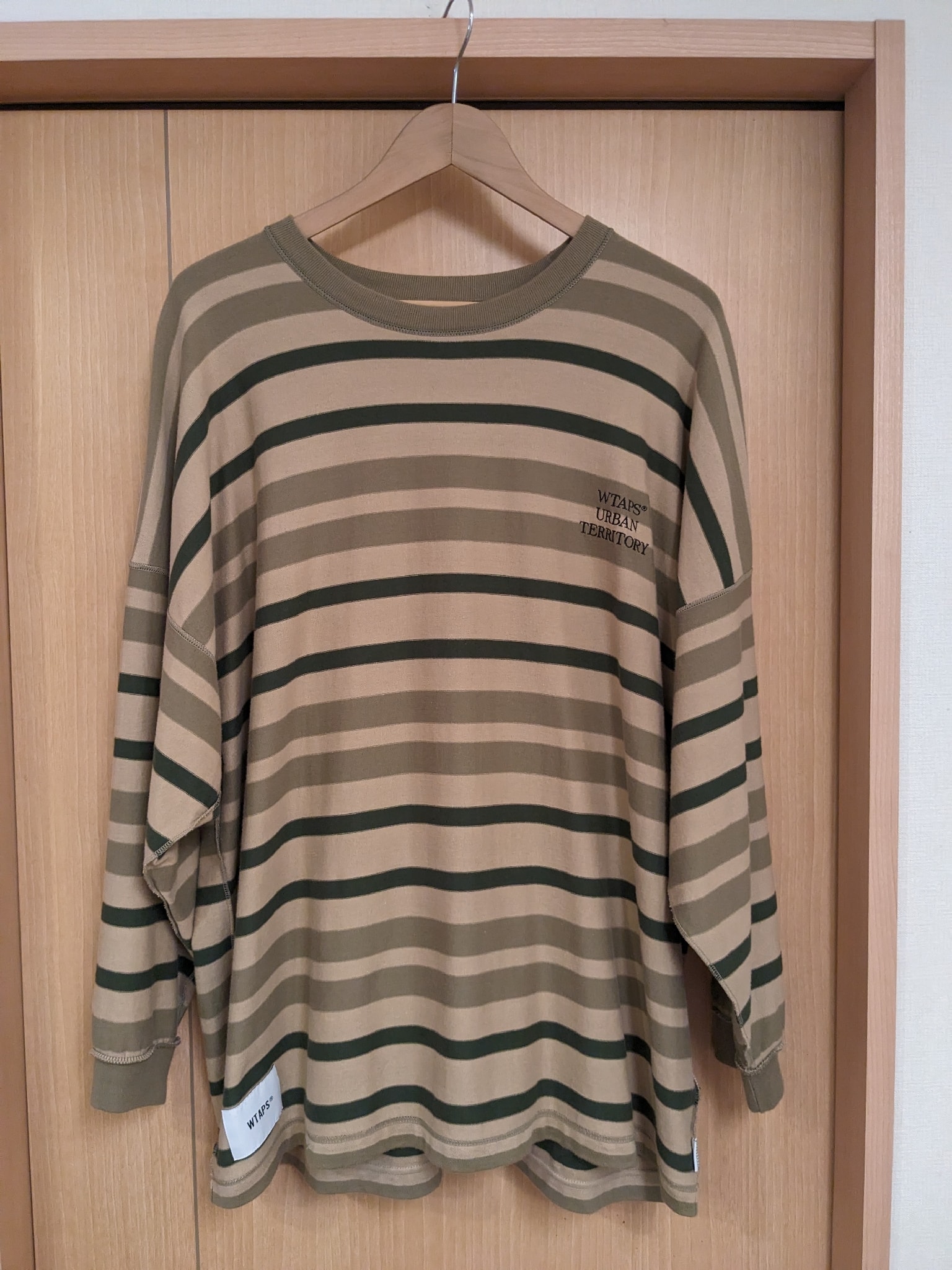 WTAPS Jam 01 / LS / Cotton "Beige"