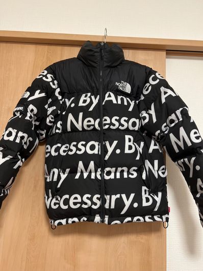 Supreme x The North Face By Any Means Nuptse Jacket "Black"