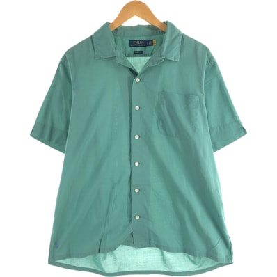 古着 ラルフローレン Ralph Lauren POLO RALPH LAUREN CLASSIC FIT 半袖 コットンシャツ メンズL相当/eaa560441
