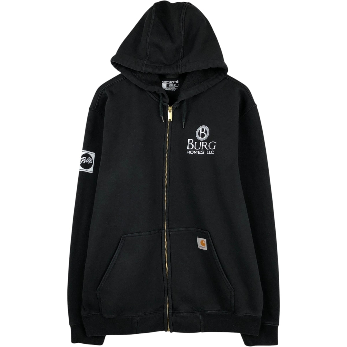 古着 カーハート Carhartt Loose Fit アドバタイジング スウェットプルオーバーパーカー メンズL相当/eaa614336