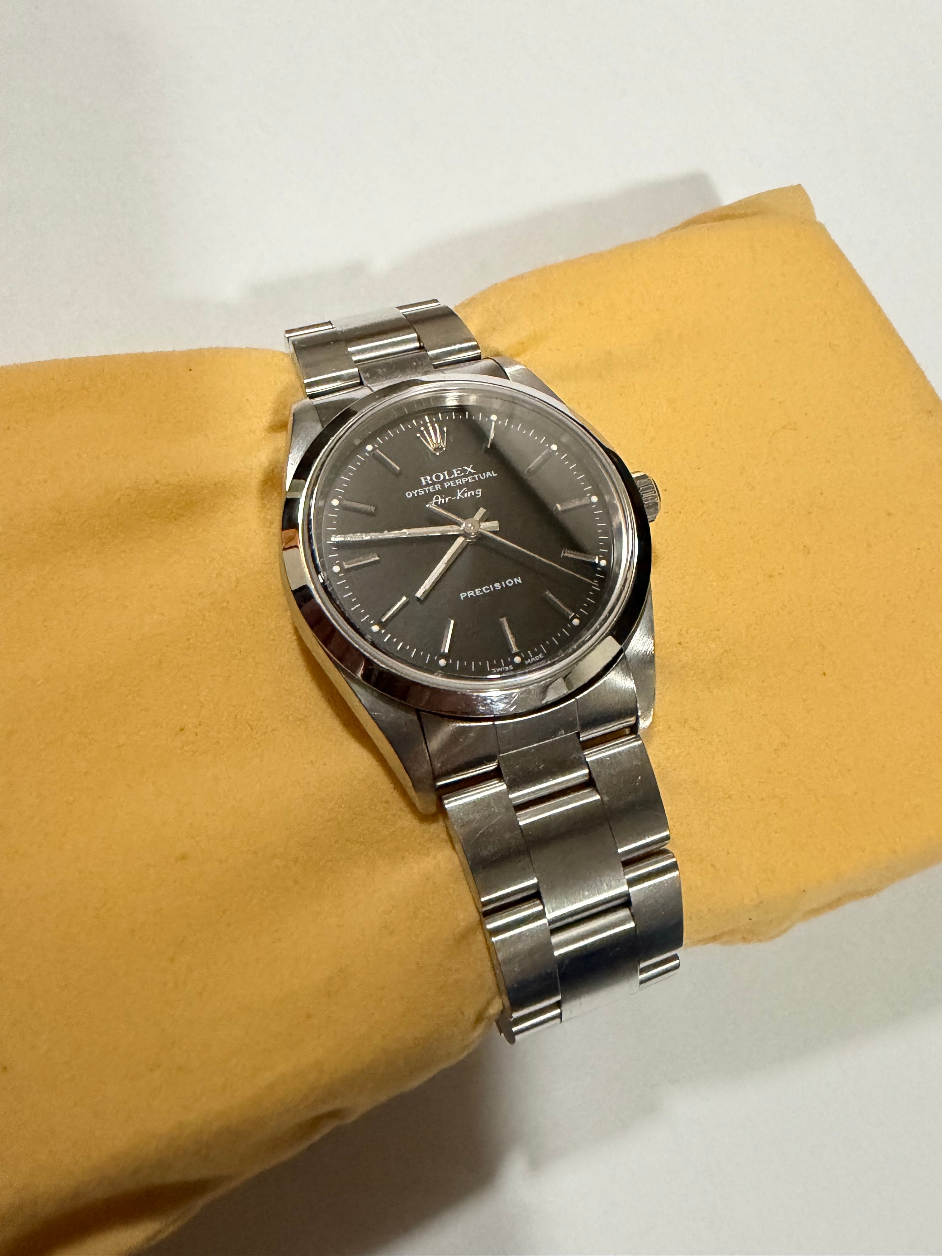 ROLEX Air-King "Black" 14010