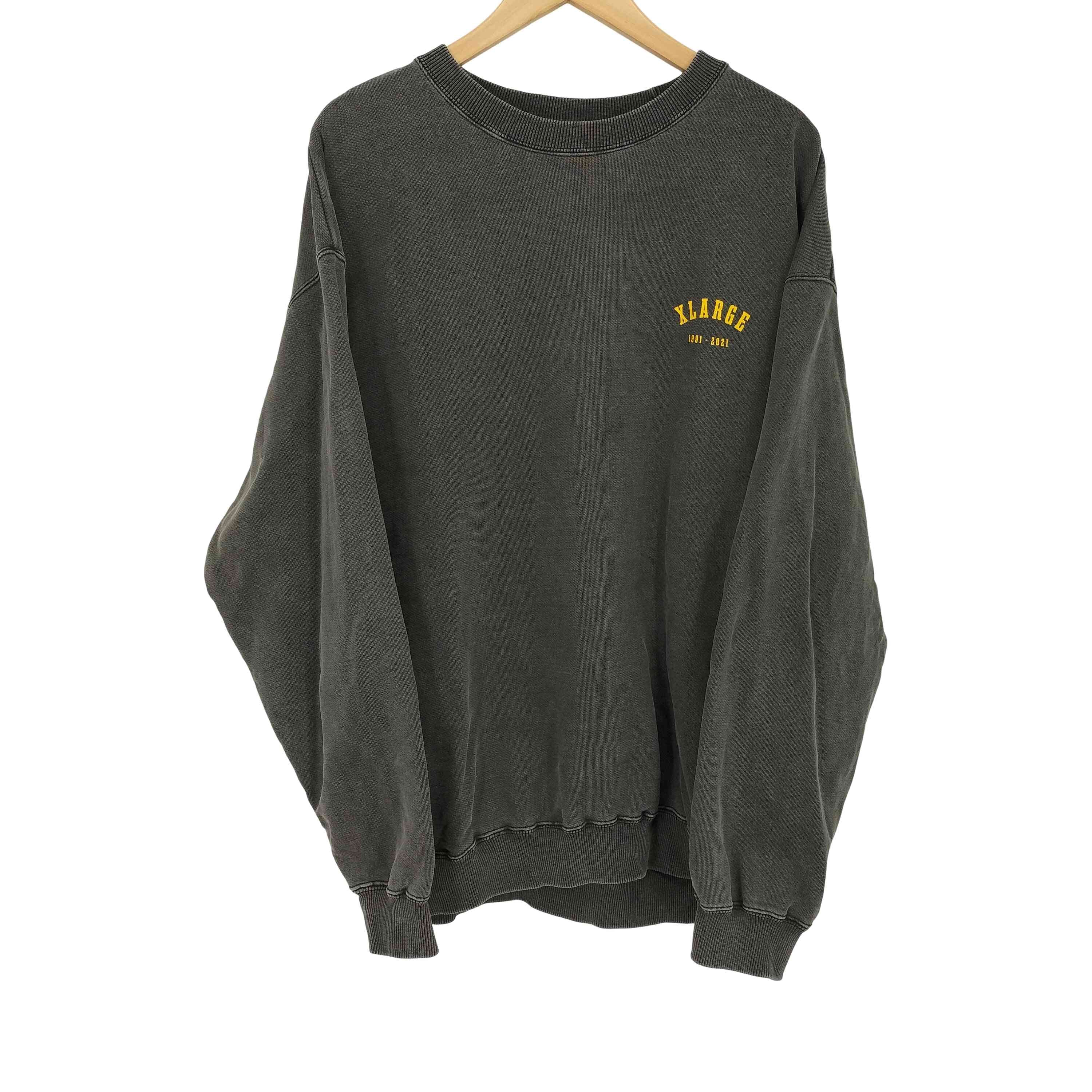 EAGLE LOGO PIGMENT CREWNECK SWEAT/【1142685765191】