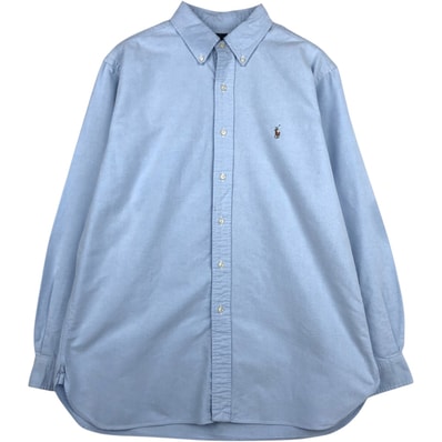 古着 ラルフローレン Ralph Lauren CLASSIC FIT 長袖 ボタンダウンシャツ メンズL相当/eaa643419