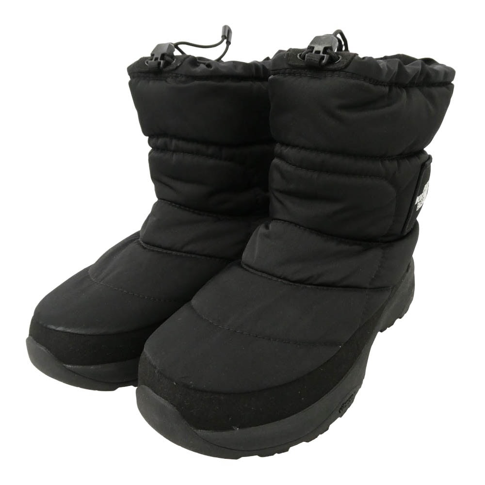 THE NORTH FACE ノースフェイス 8051729N3X NUPTSE BOOTIE WP  ヌプシブーツ ウォータープルーフ ショートブーツ ブラック系 27cm【中古】