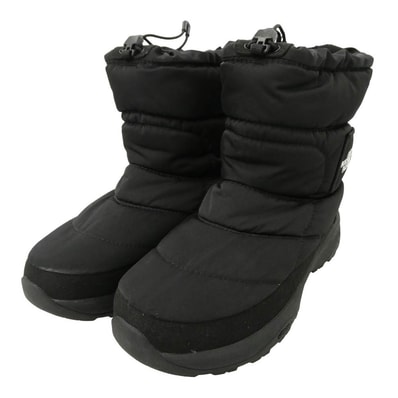 THE NORTH FACE ノースフェイス 8051729N3X NUPTSE BOOTIE WP ヌプシブーツ ウォータープルーフ ショートブーツ ブラック系 27cm【中古】