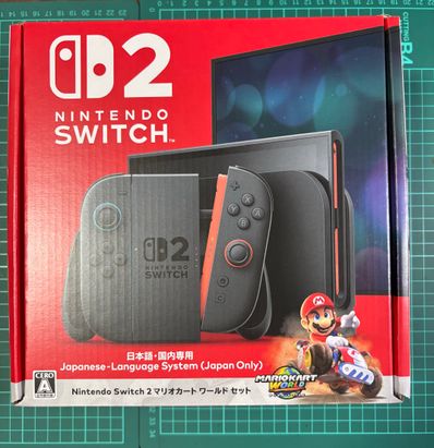 Nintendo Switch 2 Japanese Language System (Japan Only) Mario Kart World Set
