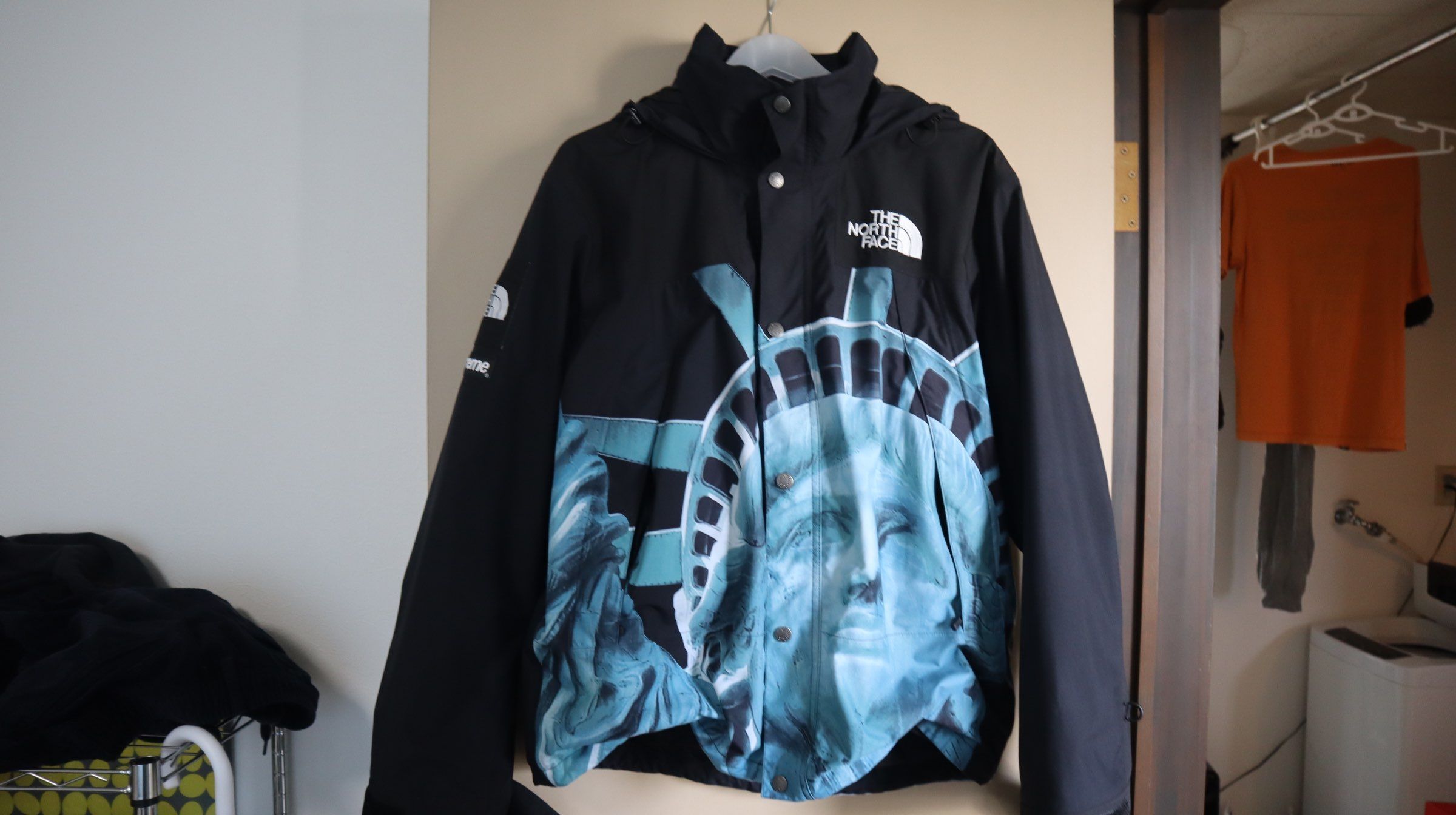 Supreme x The North Face Statue of Liberty Mountain Jacket "Black"