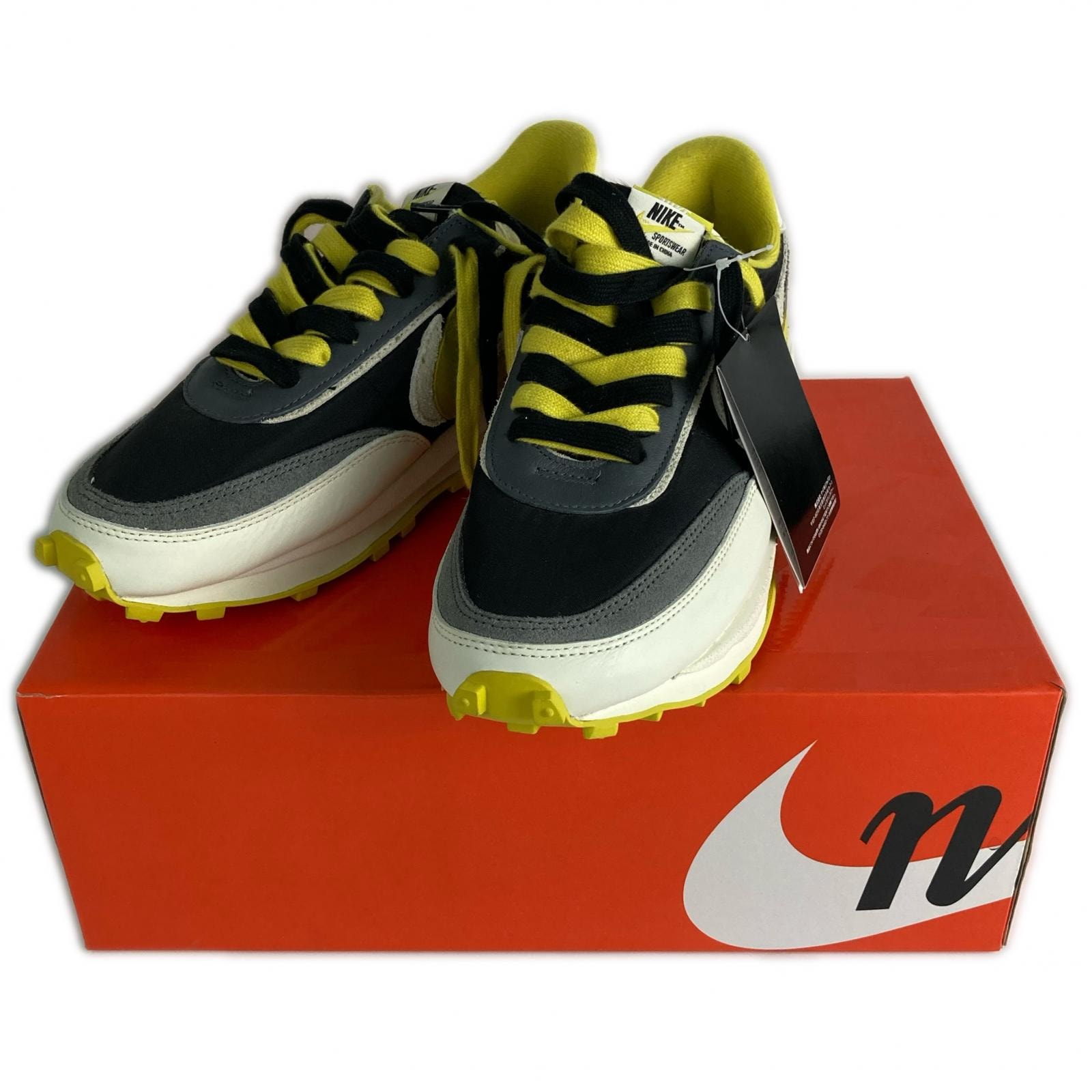 NIKE ナイキ アンダーカバー×サカイ×ナイキ LDワッフル 26.5 DJ4877-001 ブラック アンド ブライトシトロン